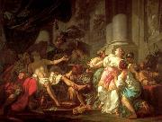 Jacques-Louis  David The Death of Seneca oil on canvas